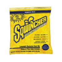 Sqwincher Corporation 016003-LA Sqwincher 9.53 Ounce Instant Powder Pack Lemonade Electrolyte Drink - Yields 1 Gallon (20 Packet